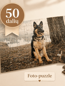 Puzzle iš 50 dalių mazas