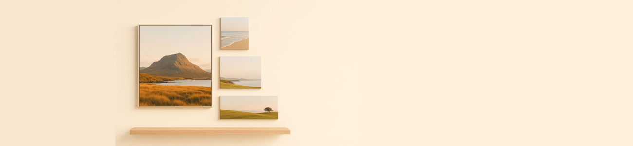 Drobės paveikslas virš komodos su vaza